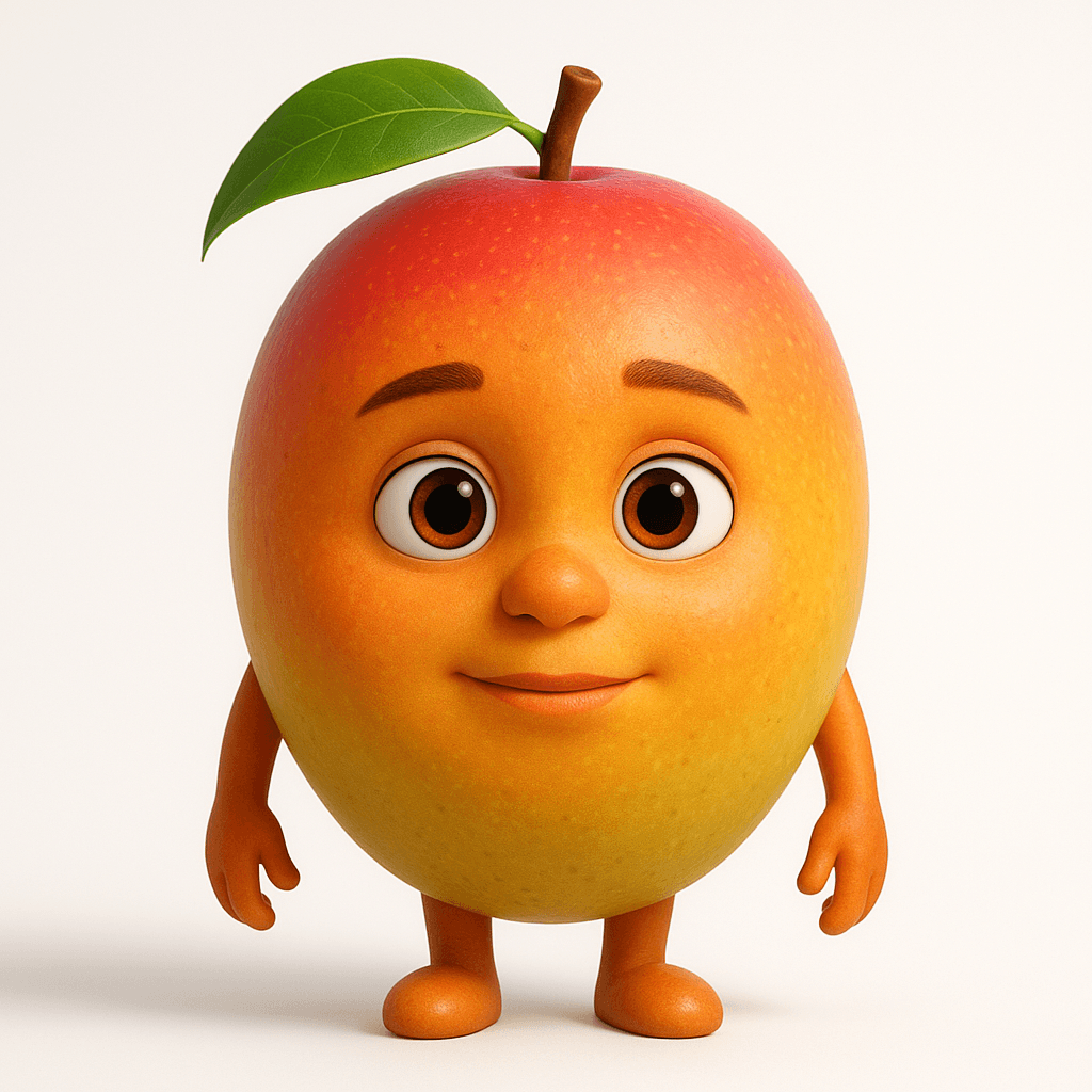 Mango puppet character