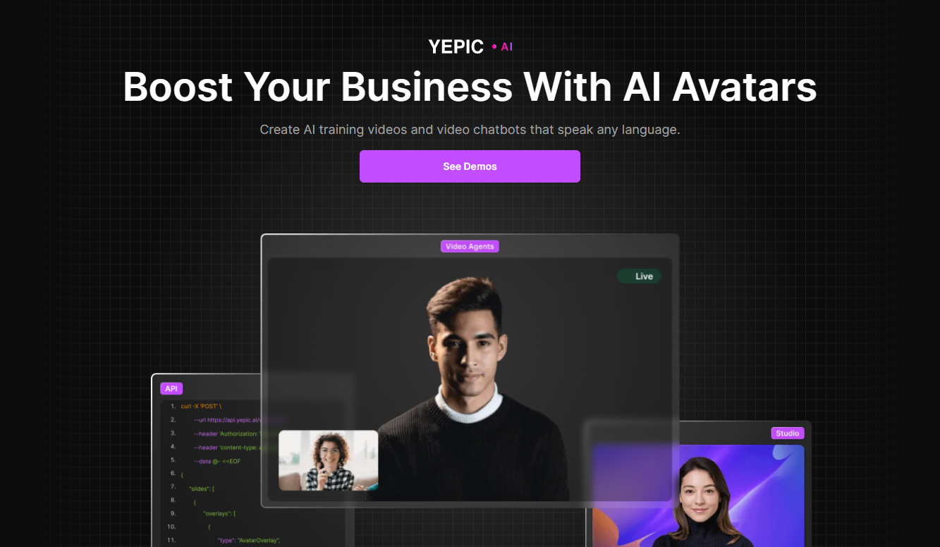 yepic ai video generator