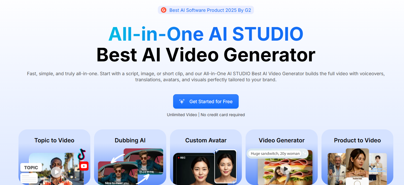 deepbrain ai video generator