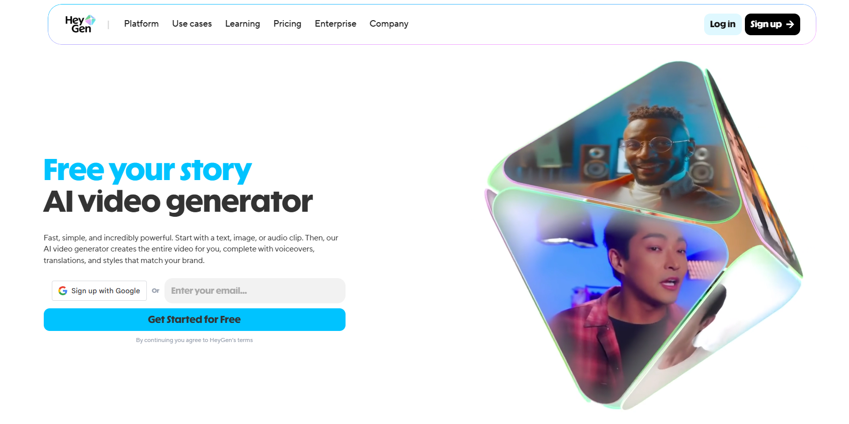 heygen ai talking head software