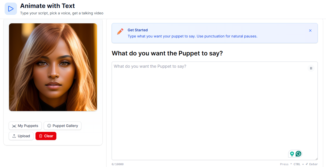 ai talking head generator